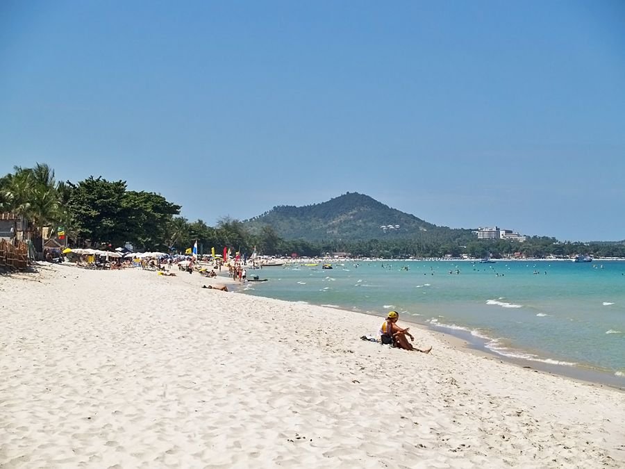 Chaweng Beach, strand in Koh Samui, Thailand