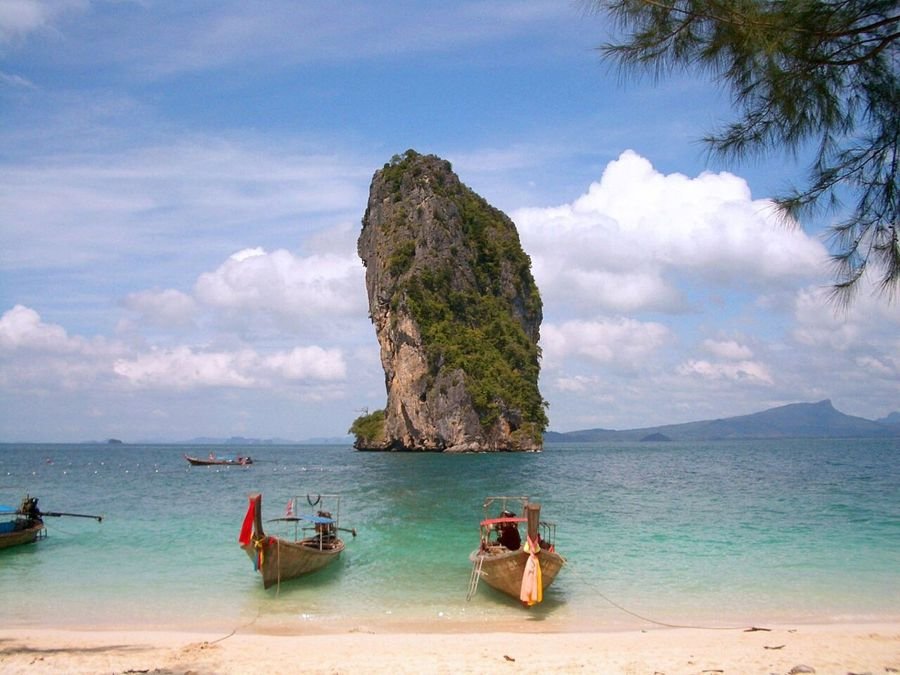 Koh Poda, strand in Koh Poda (Krabi), Thailand