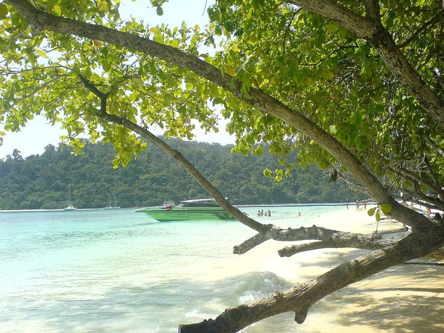 Koh Rok, strand in Koh Rok (Koh Lanta), Thailand