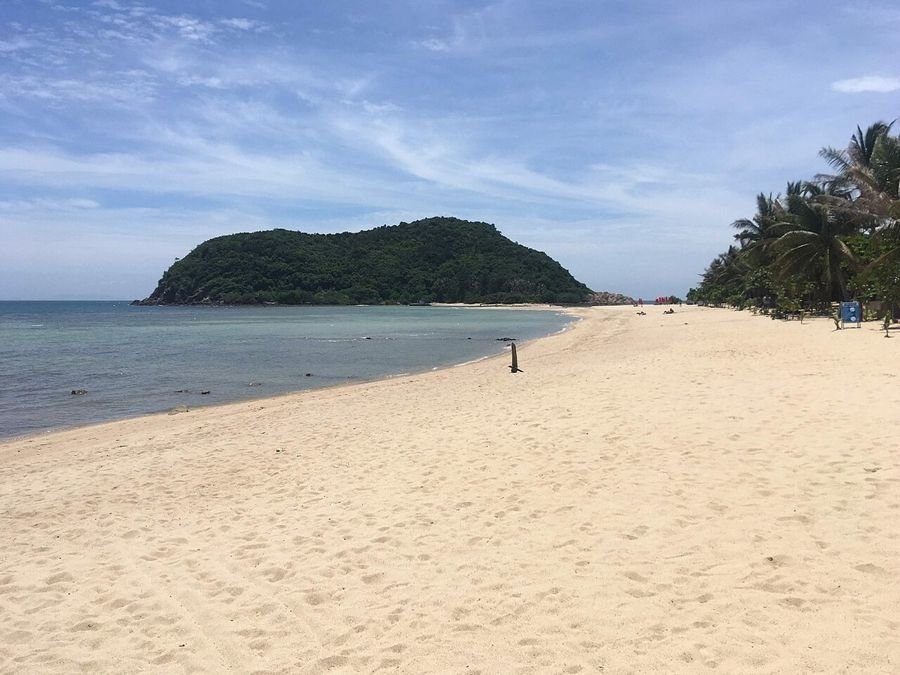 Mae Haad & Koh Ma sandbar, strand in Koh Phangan, Thailand