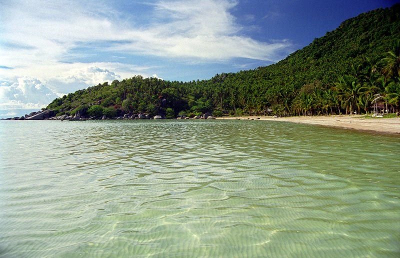 Sairee Beach, strand in Koh Tao, Thailand