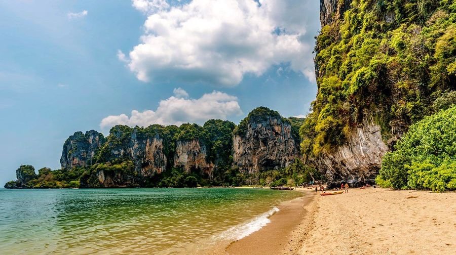 Tonsai Beach (Krabi), strand in Railay (Krabi), Thailand